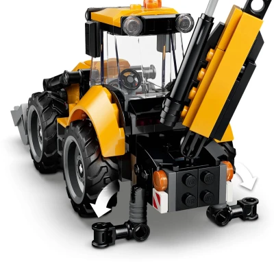 Lego CITY Žlutý nakladač s rypadlem 60480 (stavebnice)
