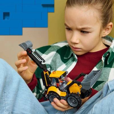 Lego CITY Žlutý nakladač s rypadlem 60480 (stavebnice)