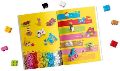 Lego CLASSIC Pestrobarevné kreativní kostky 11045 (stavebnice)