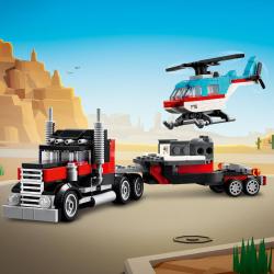 Lego CREATOR Auto náklaďák a helikoptéra 3v1 31146 (stavebnice)