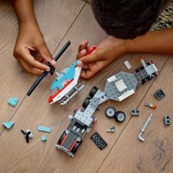 Lego CREATOR Auto náklaďák a helikoptéra 3v1 31146 (stavebnice)