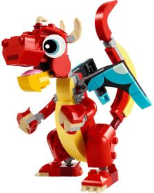 Lego CREATOR Červený drak 3v1 31145 (stavebnice)