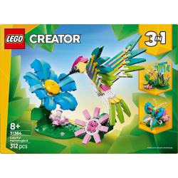 Lego CREATOR Divoká zvířata: Barevný kolibřík 3v1 31384 (stavebnice)