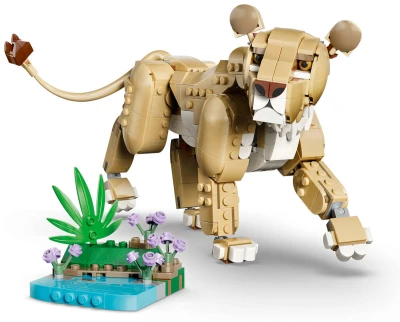 Lego CREATOR Divoká zvířata: Majestátní lev 3v1 31386 (stavebnice)