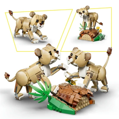Lego CREATOR Divoká zvířata: Majestátní lev 3v1 31386 (stavebnice)