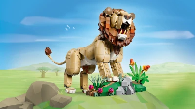 Lego CREATOR Divoká zvířata: Majestátní lev 3v1 31386 (stavebnice)