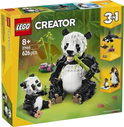 Lego CREATOR Divoká zvířata: Pandí rodinka 3v1 31165 (stavebnice) Lego CREATOR Divoká zvířata: Pandí rodinka 3v1 31165 (stavebnice)