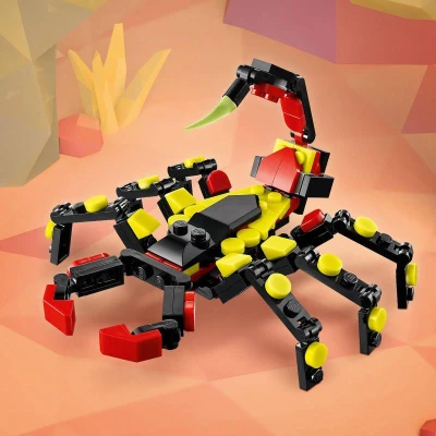 Lego CREATOR Divoká zvířata: Překvapivý pavouk 3v1 31159 (stavebnice)