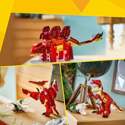 Lego CREATOR Divoký dinosaurus 3v1 31379 (stavebnica)