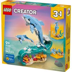Lego CREATOR Mořští živočichové: Krásní delfíni 3v1 31385 (stavebnice)