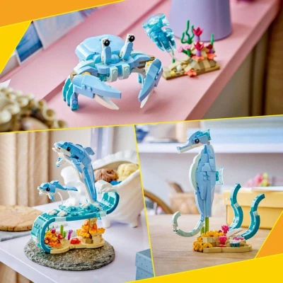 Lego CREATOR Mořští živočichové: Krásní delfíni 3v1 31385 (stavebnice)