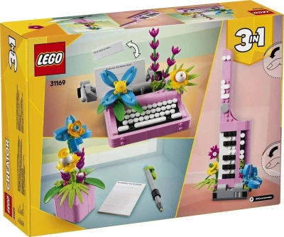Lego CREATOR Psací stroj s květinami 3v1 1169 (stavebnice)