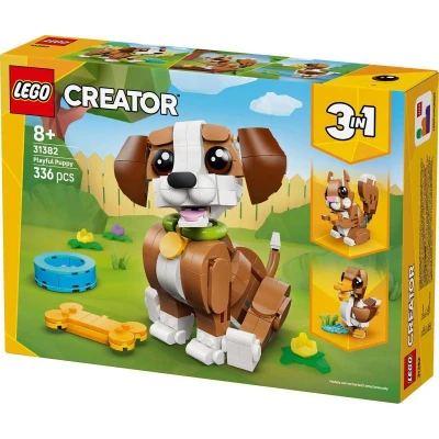 Lego CREATOR Roztomilé zvieratá: Šteniatko 3v1 31382 (stavebnica)