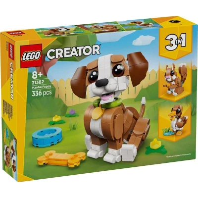 Lego CREATOR Roztomilé zvieratá: Šteniatko 3v1 31382 (stavebnica)
