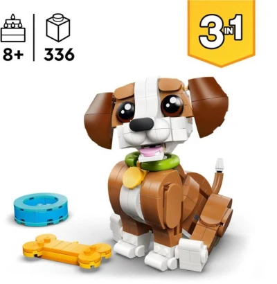 Lego CREATOR Roztomilé zvieratá: Šteniatko 3v1 31382 (stavebnica)