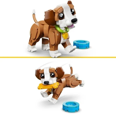 Lego CREATOR Roztomilé zvieratá: Šteniatko 3v1 31382 (stavebnica)