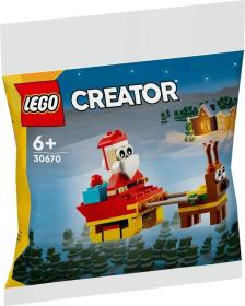 Lego CREATOR Santova jízda na saních 30670 (stavebnice)