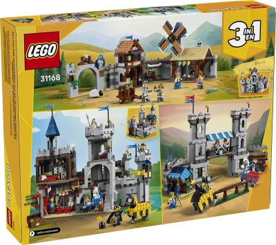 Lego CREATOR Středověký hrad a rytíři na koních 3v1 31168 (stavebnice)