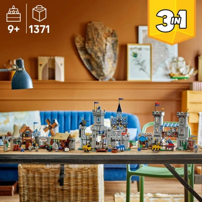 Lego CREATOR Středověký hrad a rytíři na koních 3v1 31168 (stavebnice)