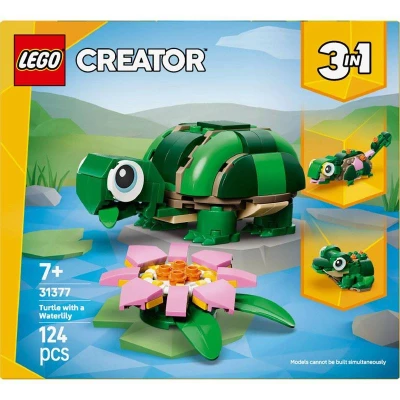 Lego CREATOR Korytnačka s lekénom 3v1 31377 (stavebnica)
