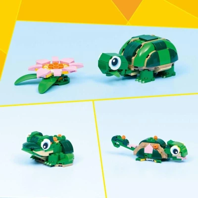 Lego CREATOR Korytnačka s lekénom 3v1 31377 (stavebnica)