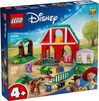 Lego DISNEY Blazeova konská farma Toy Story 5 43304 (stavebnica) Lego DISNEY Blazeova konská farma Toy Story 5 43304 (stavebnica)