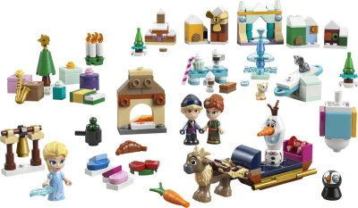 Lego DISNEY Frozen Adventní kalendář rozkládací s herní plochou