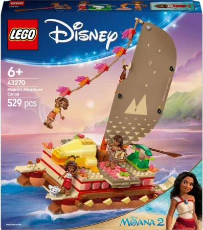 Lego DISNEY Vaiana a dobrodružství na kánoi 43270 (stavebnice) Lego DISNEY Vaiana a dobrodružství na kánoi 43270 (stavebnice)