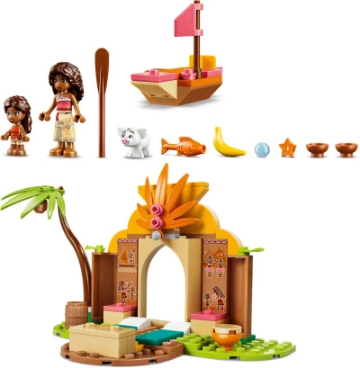 Lego DISNEY Vesnický dům a loďka 43282 (stavebnice)