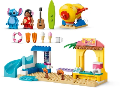 Lego DISNEY Zábava na pláži s Lilo a Stitchem 43280 (stavebnice)