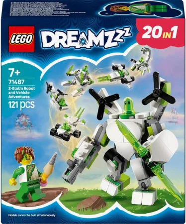 Lego DREAMZZZ Z-Flekova dobrodružství s roboty a vozidly 71487 (stavebnice) Lego DREAMZZZ Z-Flekova dobrodružství s roboty a vozidly 71487 (stavebnice)