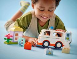 Lego DUPLO Auto sanitka a řidič 10447 (stavebnice)
