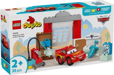 Lego DUPLO Cars: McQueen v garáži 10456 (stavebnice) Lego DUPLO Cars: McQueen v garáži 10456 (stavebnice)