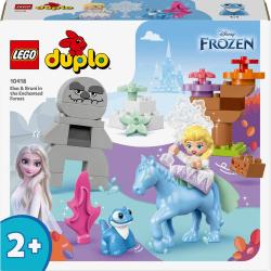 Lego DUPLO FROZEN 2 Elsa a Bruni v začarovaném lese 10418 (stavebnice)