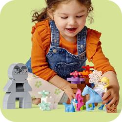 Lego DUPLO FROZEN 2 Elsa a Bruni v začarovaném lese 10418 (stavebnice)