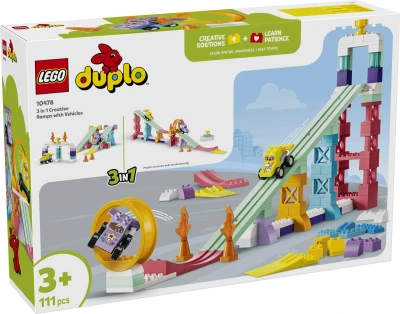 Lego DUPLO Město: Kreativní rampy s autíčky 3v1 10478 (stavebnice) Lego DUPLO Město: Kreativní rampy s autíčky 3v1 10478 (stavebnice)