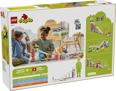 Lego DUPLO Mesto: Kreatívne rampy s autíčkami 3v1 10478 (stavebnica)