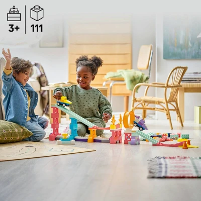 Lego DUPLO Mesto: Kreatívne rampy s autíčkami 3v1 10478 (stavebnica)