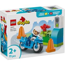 Lego DUPLO Město: Modrá policejní motorka 10471 (stavebnice)