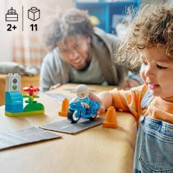 Lego DUPLO Město: Modrá policejní motorka 10471 (stavebnice)