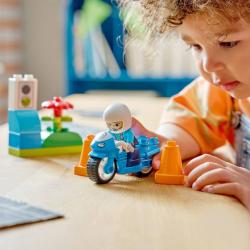 Lego DUPLO Město: Modrá policejní motorka 10471 (stavebnice)