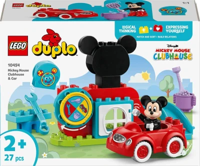 Lego DUPLO Mickeyho klubík a auto 10454 (stavebnice) Lego DUPLO Mickeyho klubík a auto 10454 (stavebnice)