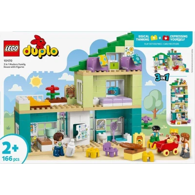 Lego DUPLO Moderní rodinný dům 3v1 s figurkami 10470 (stavebnice)