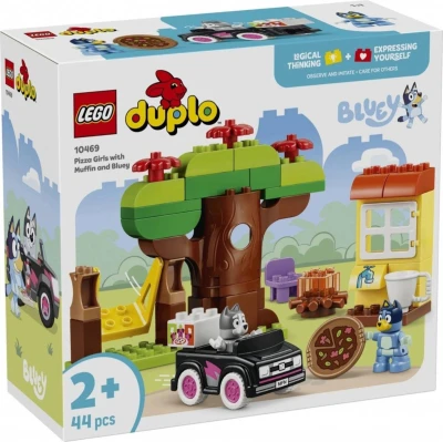 Lego DUPLO Muffin, Bluey a rozvoz pizzy 10469 (stavebnice) Lego DUPLO Muffin, Bluey a rozvoz pizzy 10469 (stavebnice)
