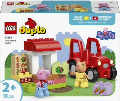 Lego DUPLO Peppa Pig Traktor a tržnice 10468 (stavebnica) Lego DUPLO Peppa Pig Traktor a tržnice 10468 (stavebnica)