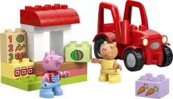 Lego DUPLO Peppa Pig Traktor a tržnice 10468 (stavebnice)