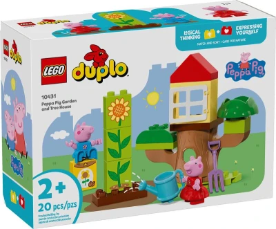 Lego DUPLO Peppa Pig Zahrada a dům na stromě 10431 (stavebnice) Lego DUPLO Peppa Pig Zahrada a dům na stromě 10431 (stavebnice)