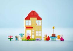 Lego DUPLO Prasátko Peppa Pig a narozeninový dům 10433 (stavebnice)
