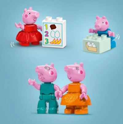 Lego DUPLO Prasátko Peppa Pig a supermarket 10434 (stavebnice)