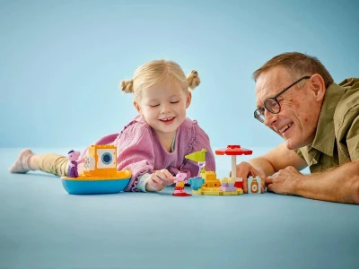 Lego DUPLO Prasátko Peppa Pig a výlet na loďce 10432 (stavebnice)